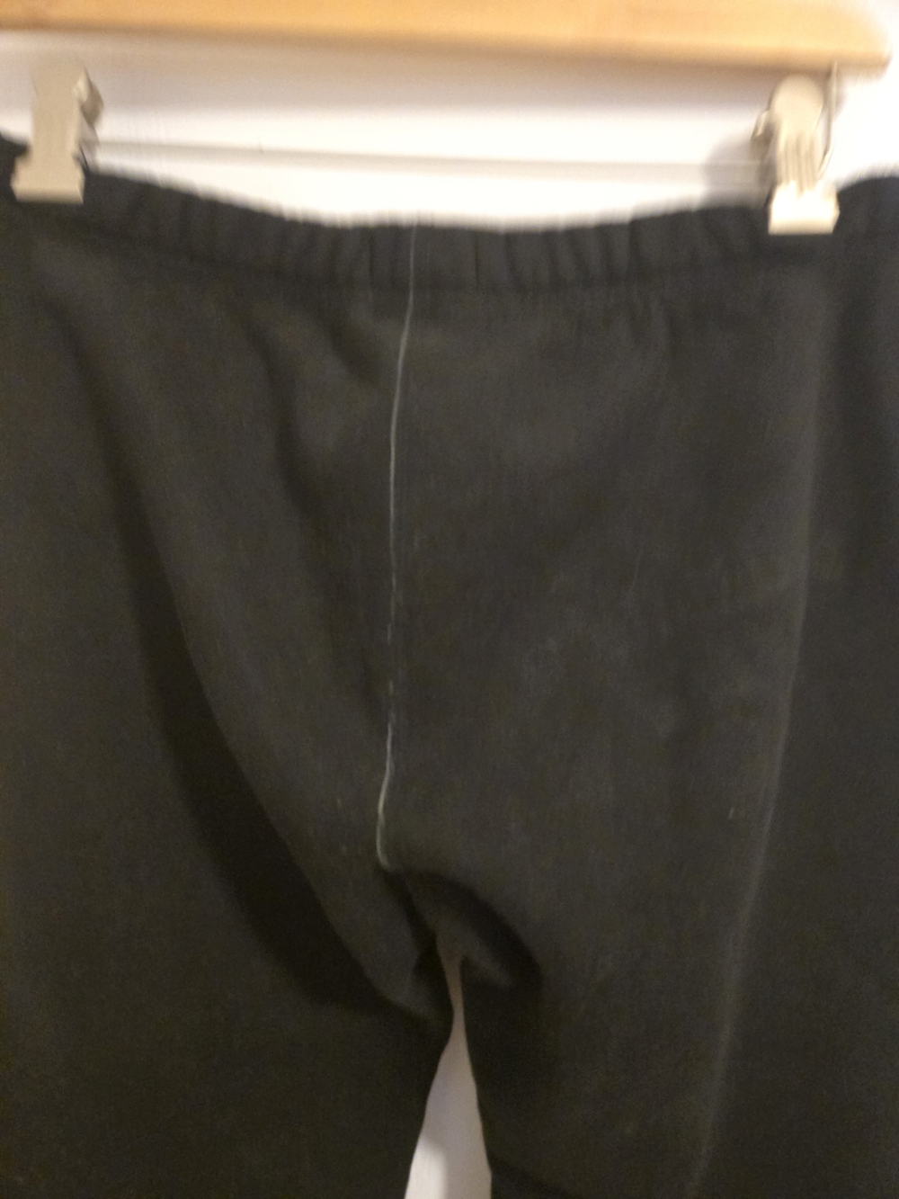 TNA Black Drawstring Fleece Joggers - Picture 3 of 5